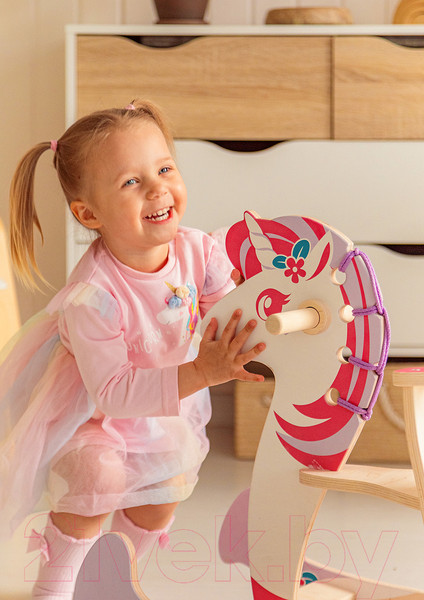 Изображение товара Качалка детская Woody Единорог тип B1 / 07333