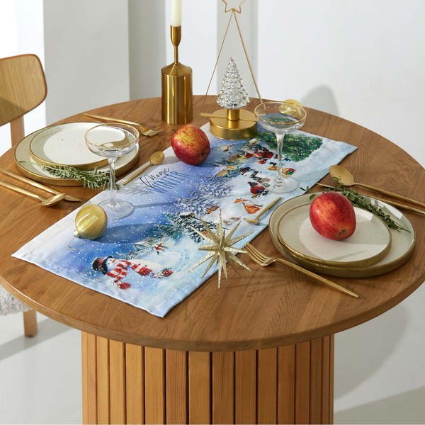 Изображение товара Дорожка на стол Этель Рождественский вечер / 9905068 (30x70)