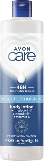 Изображение товара Лосьон для тела Avon Care С глицерином молочком и витамином Е (400мл)