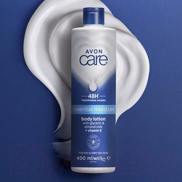 Изображение товара Лосьон для тела Avon Care С глицерином молочком и витамином Е (400мл)