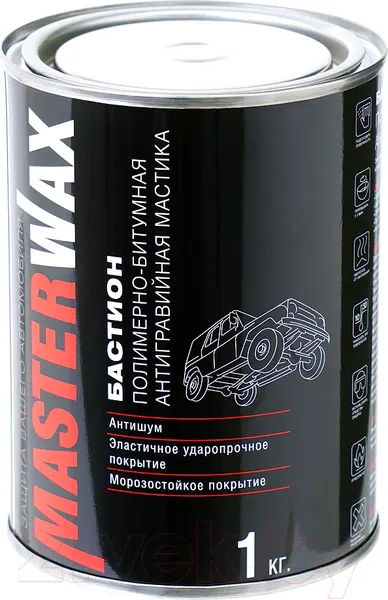 Изображение товара Мастика автомобильная MasterWax Бастион / MW010601 (1кг)