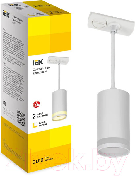 Изображение товара Трековый светильник IEK LT-UCB0-4117-GU10-1-K01