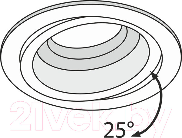 Изображение товара Точечный светильник Maytoni Akron DL025-2-01W