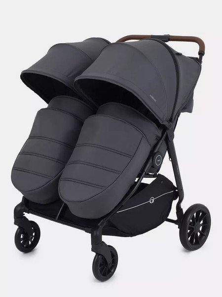 Изображение товара Детская прогулочная коляска Rant Twinny / RA151 (Graphite)