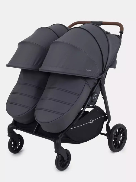 Изображение товара Детская прогулочная коляска Rant Twinny / RA151 (Graphite)