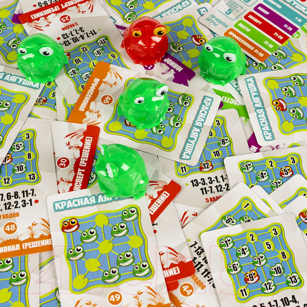 Изображение товара Игра-головоломка Bondibon БондиЛогика Красная лягушка / ВВ6333