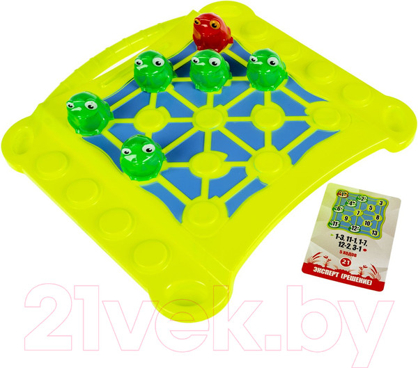 Изображение товара Игра-головоломка Bondibon БондиЛогика Красная лягушка / ВВ6333