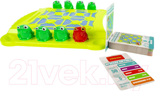 Изображение товара Игра-головоломка Bondibon БондиЛогика Красная лягушка / ВВ6333