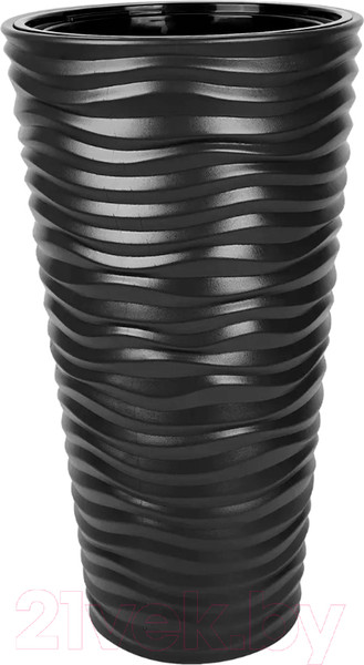 Изображение товара Кашпо Эльфпласт Sandy / EP576 (графитовый)