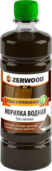 Изображение товара Морилка Zerwood MV водная (0.5л, мокко)