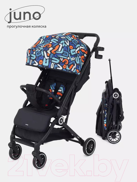 Изображение товара Детская прогулочная коляска Rant Basic Juno / RA302 (Vibe)