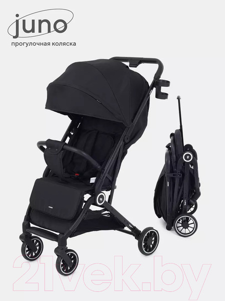Изображение товара Детская прогулочная коляска Rant Basic Juno / RA302 (Graphite)