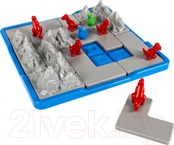 Изображение товара Игра-головоломка Bondibon БондиЛогика Поймай динозавра / ВВ6341