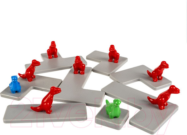 Изображение товара Игра-головоломка Bondibon БондиЛогика Поймай динозавра / ВВ6341