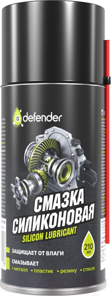 Изображение товара Смазка техническая Defender Auto Silicon Lubricant / 10101 (210мл)