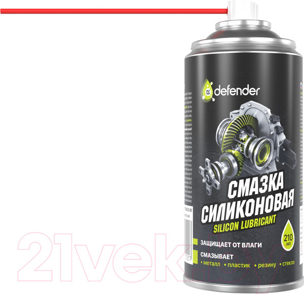 Изображение товара Смазка техническая Defender Auto Silicon Lubricant / 10101 (210мл)