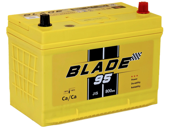 Изображение товара Автомобильный аккумулятор BLADE JR 800A JIS95MF (95 А/ч)