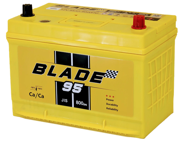 Изображение товара Автомобильный аккумулятор BLADE JR 800A JIS95MF (95 А/ч)