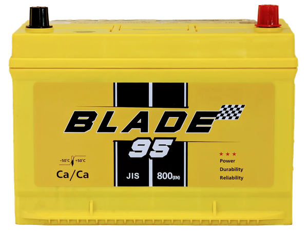 Изображение товара Автомобильный аккумулятор BLADE JR 800A JIS95MF (95 А/ч)