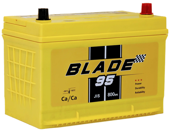 Изображение товара Автомобильный аккумулятор BLADE JR 800A JIS95MF (95 А/ч)
