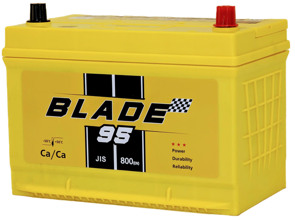 Изображение товара Автомобильный аккумулятор BLADE JR 800A JIS95MF (95 А/ч)