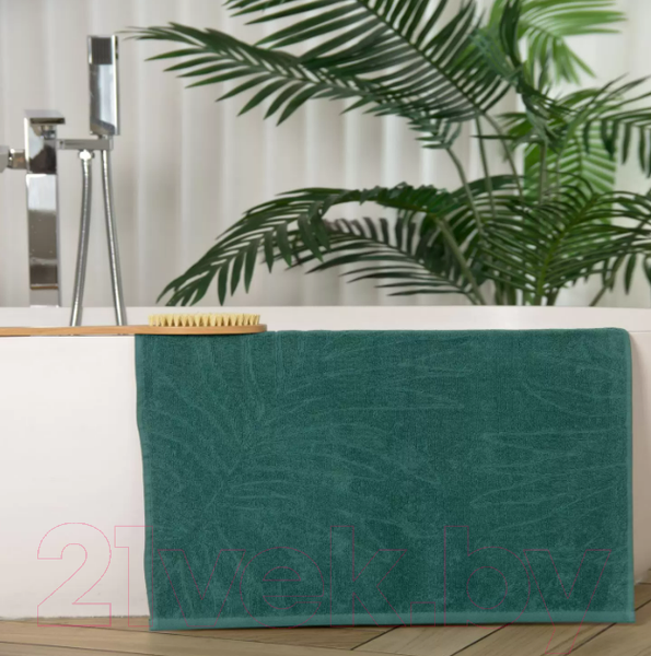 Изображение товара Полотенце Belezza Flora 50x80 / 6188086 (изумрудный/зеленый)