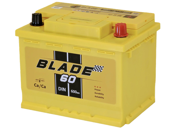 Изображение товара Автомобильный аккумулятор BLADE R 600A DIN60MF (60 А/ч)