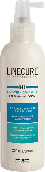 Изображение товара Лосьон для волос Hipertin Grease Dandruff Rebalancing Lotion Регулирующий против перхоти (200мл)