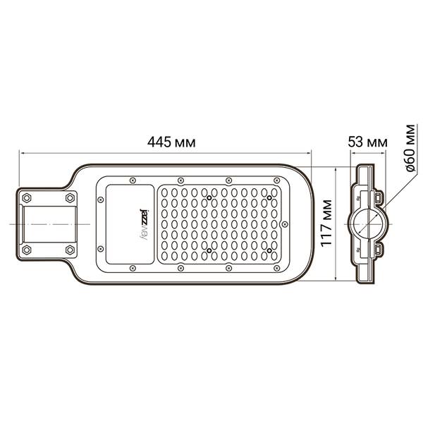Изображение товара Светильник уличный JAZZway PSL 07 / 5041073