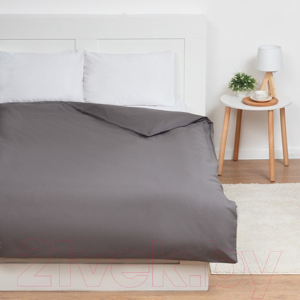 Изображение товара Пододеяльник Этель 9046019 (200x215, серый)