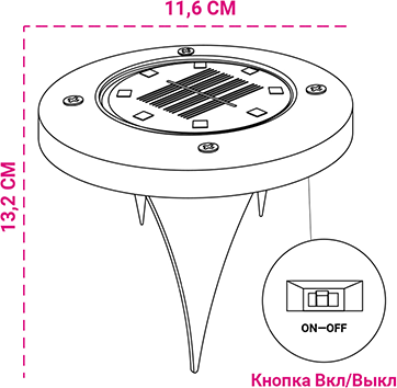 Изображение товара Набор светильников уличных Фаза SLR-S14 / 5041011