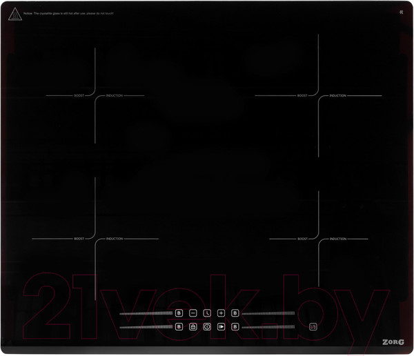 Изображение товара Индукционная варочная панель ZORG INO61 BL