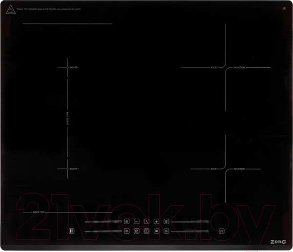 Изображение товара Индукционная варочная панель ZORG INO62 BL