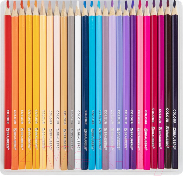 Изображение товара Набор цветных карандашей Brauberg Max / 181860 (50цв)