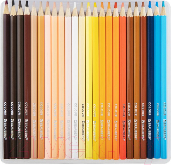 Изображение товара Набор цветных карандашей Brauberg Max / 181861 (72цв)