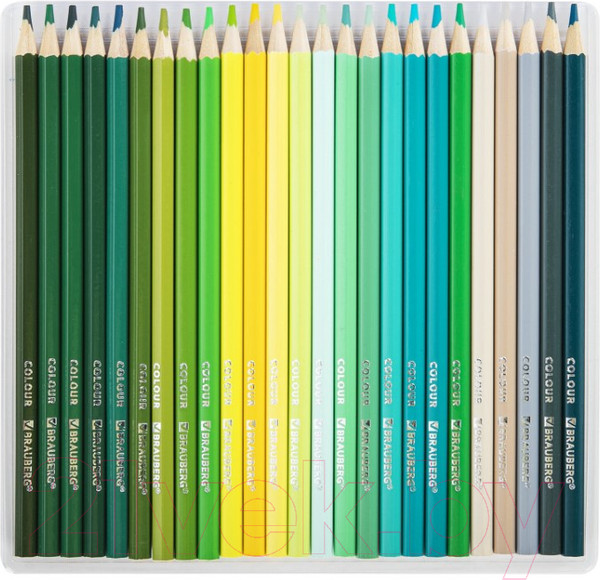 Изображение товара Набор цветных карандашей Brauberg Max / 181862 (100цв)