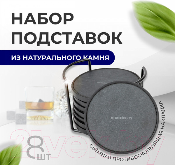 Изображение товара Набор подставок под кружки Makkua MK003
