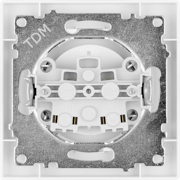 Изображение товара Розетка TDM Сенеж / SQ1816-0030 (белый)
