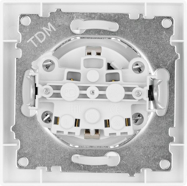 Изображение товара Розетка TDM Сенеж / SQ1816-0033 (белый)