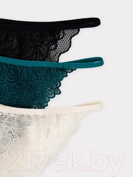 Изображение товара Комплект женских трусов Mark Formelle 412432-3 (р.98, молочный-2)