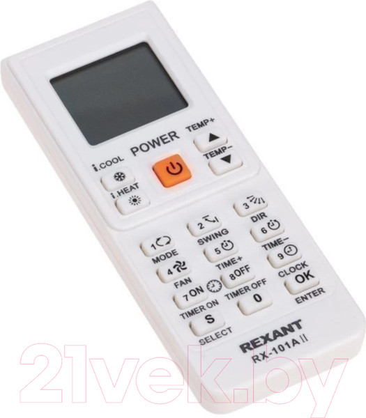 Изображение товара Пульт ДУ для климатической техники Rexant RX-101AII / 38-0103