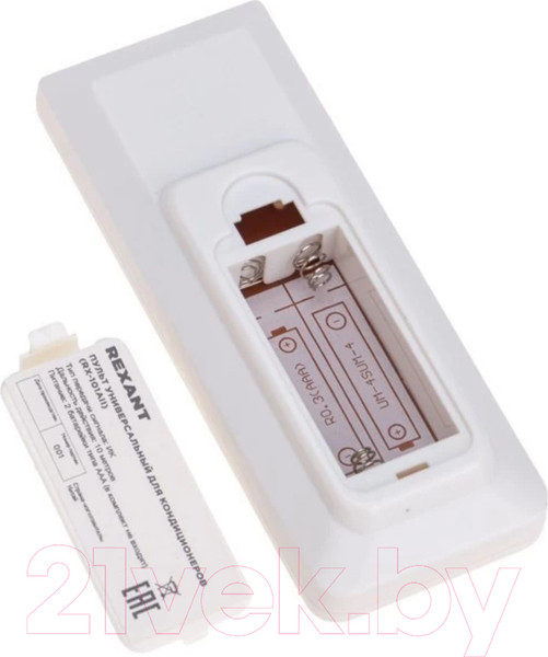 Изображение товара Пульт ДУ для климатической техники Rexant RX-101AII / 38-0103
