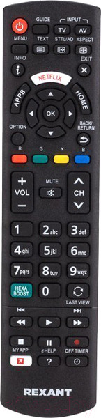 Изображение товара Пульт дистанционного управления Rexant Для Panasonic / 38-0008