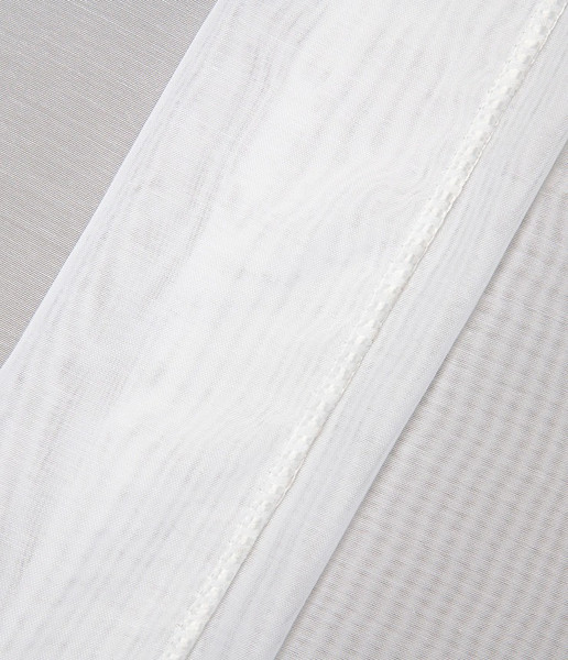 Изображение товара Гардина LEGRAND Боско 500x260 с утяжелителем / 58128669 (белый)