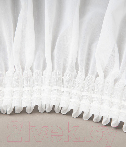 Изображение товара Гардина LEGRAND Боско 500x280 / 58128670 с утяжелителем (белый)