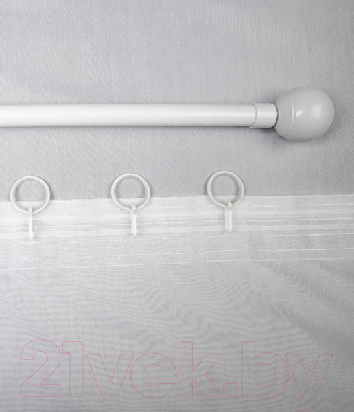 Изображение товара Гардина LEGRAND Боско 500x280 / 58128670 с утяжелителем (белый)