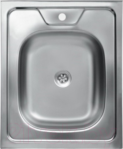 Изображение товара Мойка кухонная КромРус EC-208M RUS (без сифона)