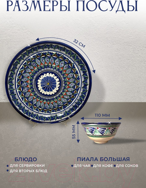 Изображение товара Набор столовой посуды Chugun Invest Горыныч (White)