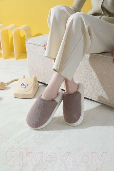 Изображение товара Тапочки домашние Arya Brulle (р.42-43, капучино)
