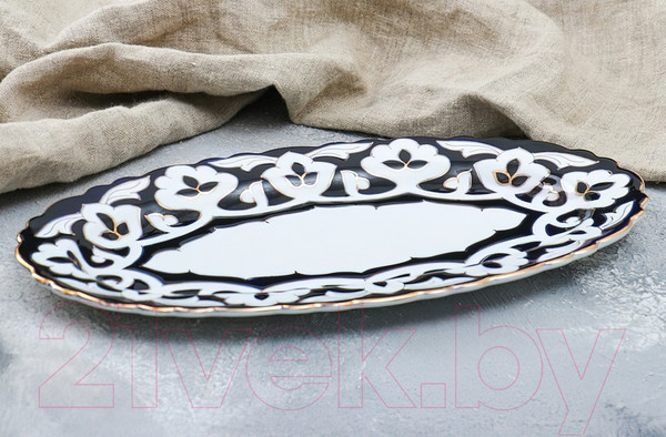 Изображение товара Тарелка столовая обеденная Chugun Invest Пахта Средняя